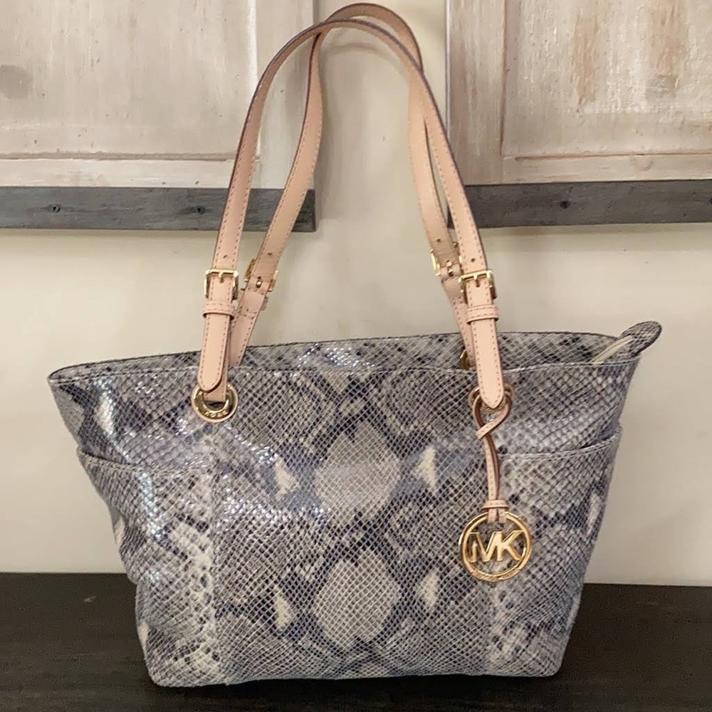 Michael Kors Snakeskin Shoulder Bag